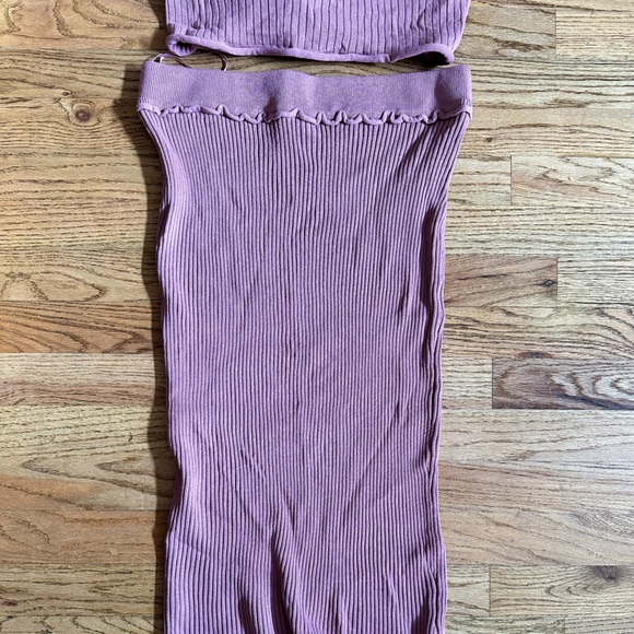 Bump Biddy lavender size L MATERNITY 3 piece - Picture 2 of 4